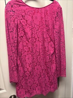 Alexia Admor Hot Pink Lace Dress